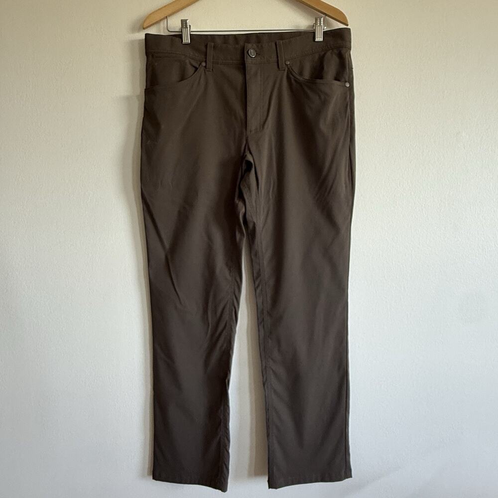 L.L.Bean Stretch Hiking Pants Mens 31x30 Gray Nylon Performance Travel Outdoor